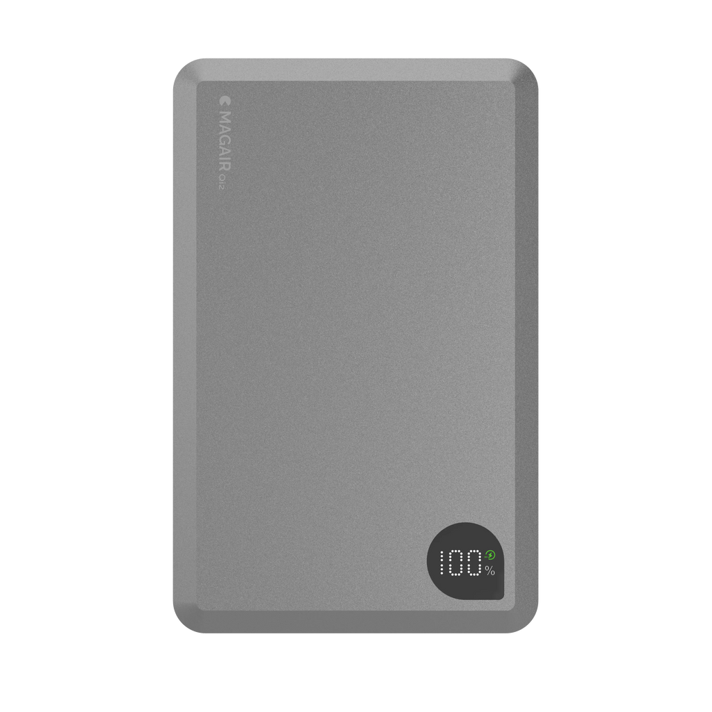 Batterie Externe MagSafe 10000mAh Okumi MagAir Qi2 Compatible iPhone