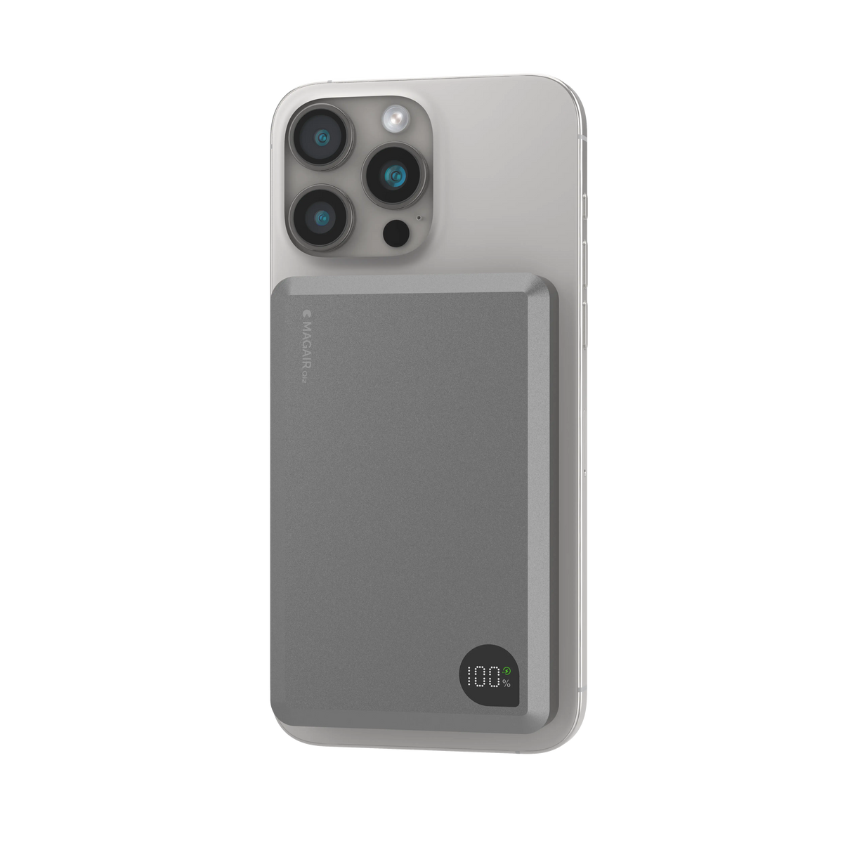 Batterie Externe MagSafe 10000mAh Okumi MagAir Qi2 Compatible iPhone