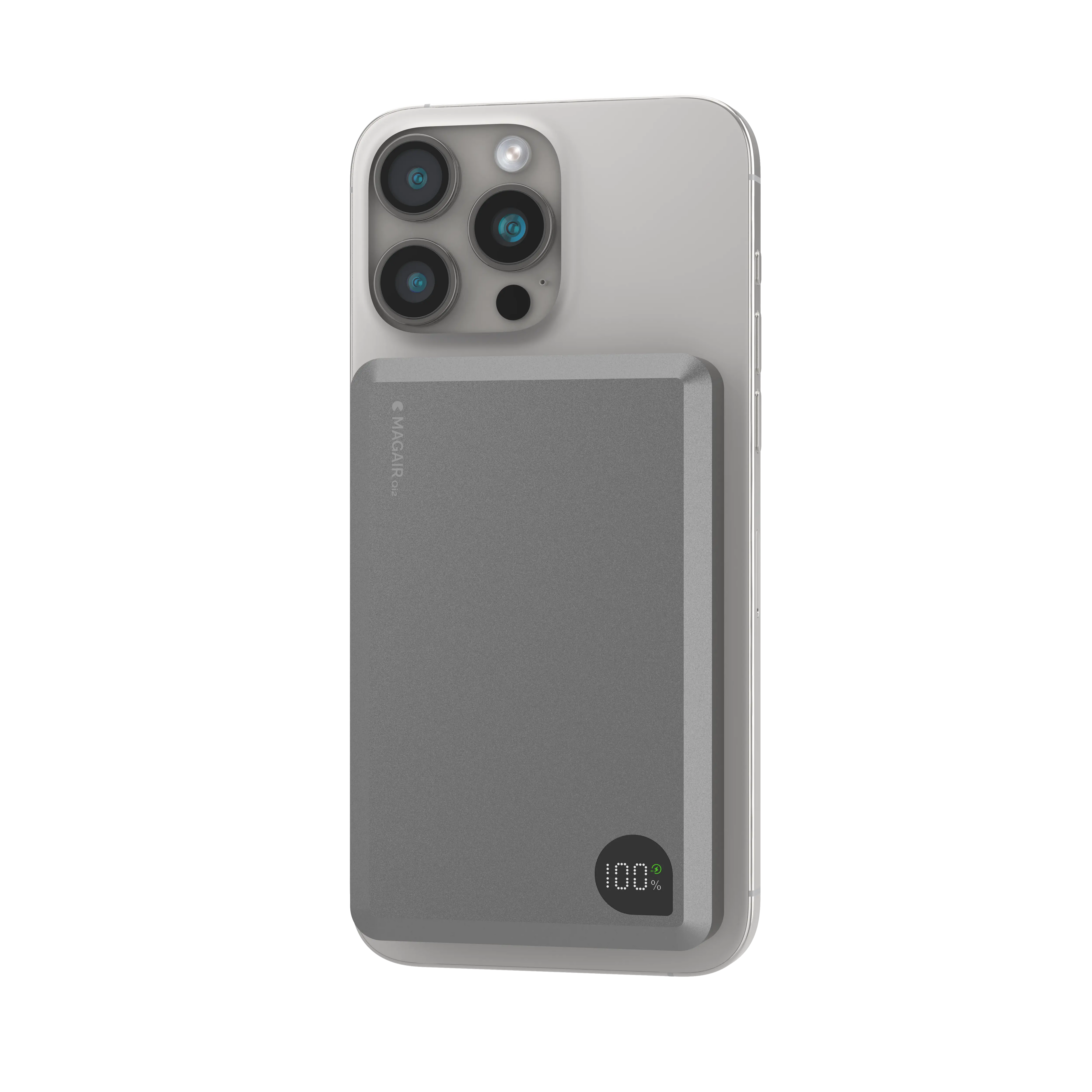 Batterie Externe MagSafe 10000mAh Okumi MagAir Qi2 Compatible iPhone