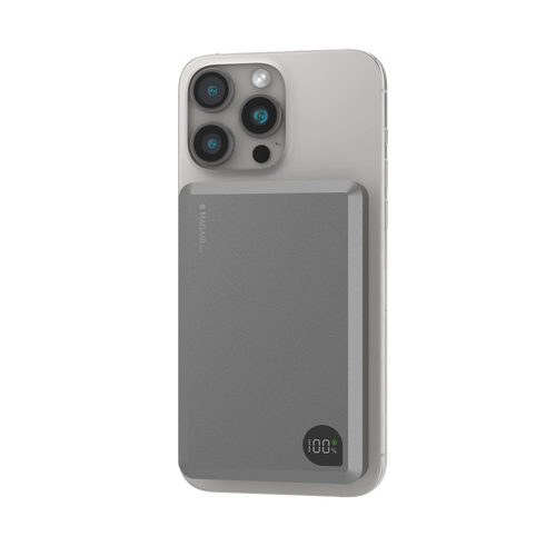 Batterie Externe MagSafe 10000mAh Okumi MagAir Qi2 Compatible iPhone