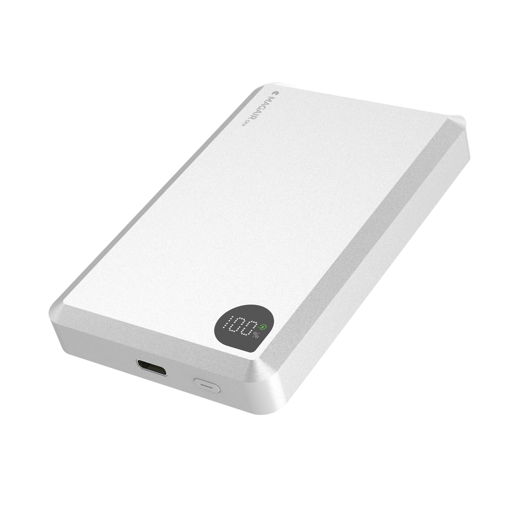 Batterie Externe MagSafe 10000mAh Okumi MagAir Qi2 Compatible iPhone