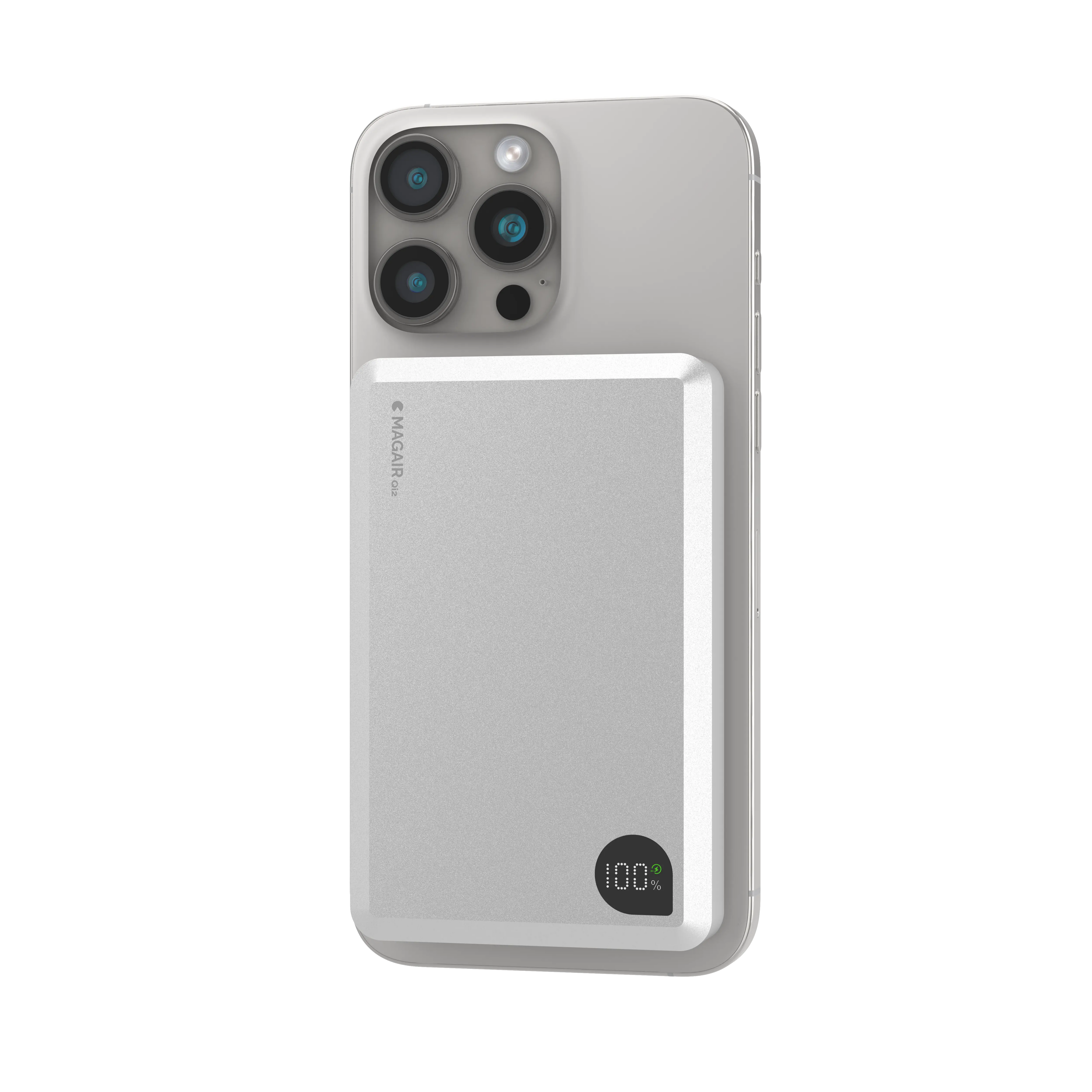 Batterie Externe MagSafe 10000mAh Okumi MagAir Qi2 Compatible iPhone